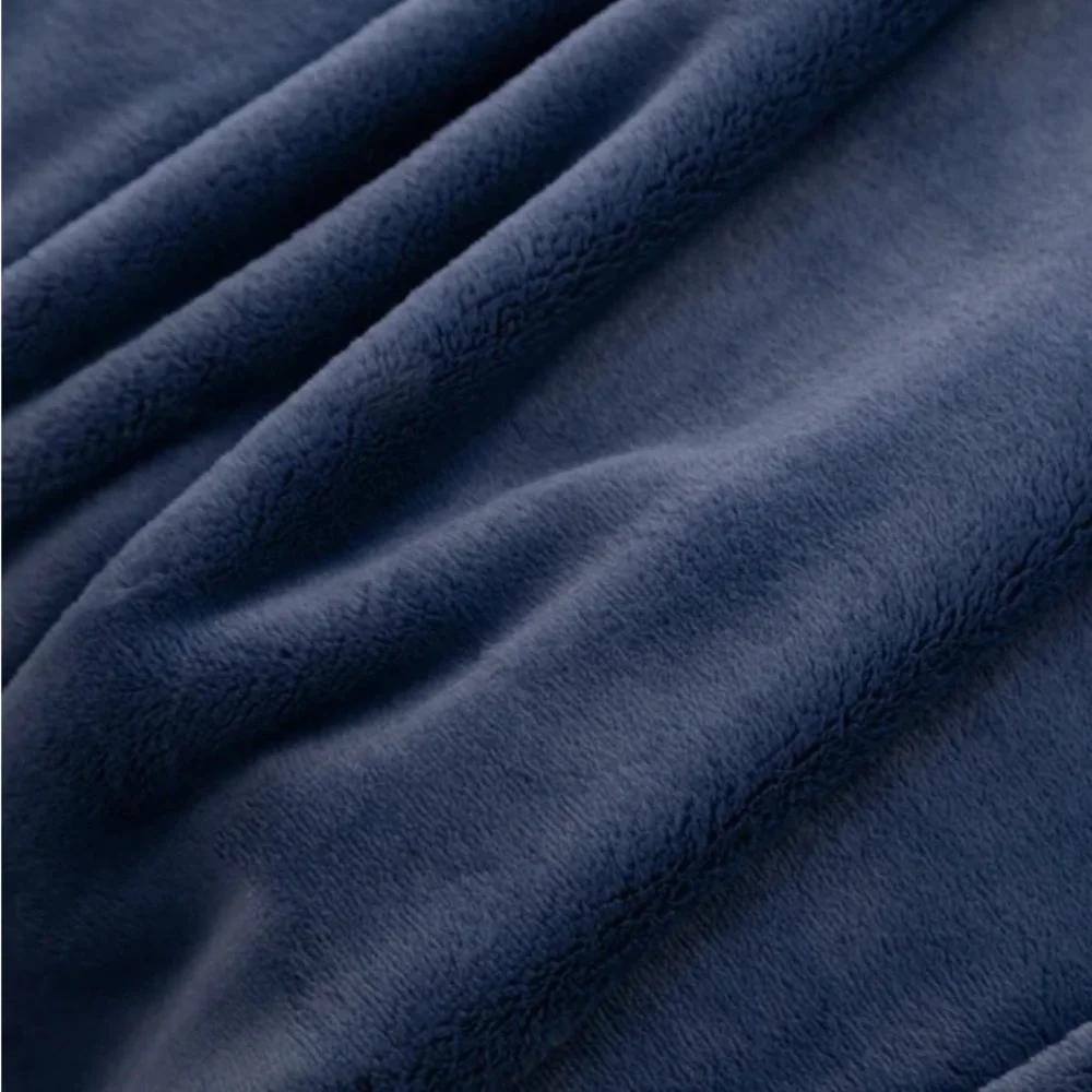 Oversized Luxury Plush Blanket, Full/Queen, 90
